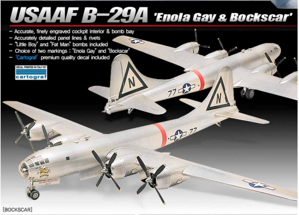 Academy Usaaf B A Enola Gay Bockscar Hobby Og Leker P Nettet