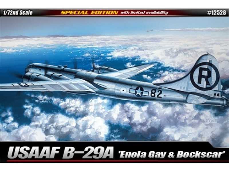 Academy 1 72 USAAF B 29A Enola Gay Bockscar Hobby og leker på nettet
