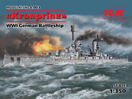 ICM 1/350 WWI German Battleship Kronprinz