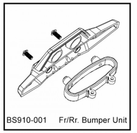 910-001 BSD FR/RR. Bumper Unit
