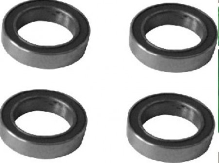 H009 HBX - Kullager 10x15x4mm, 4stk