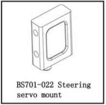 701-022 BSD STEERING SERVO MOUNT
