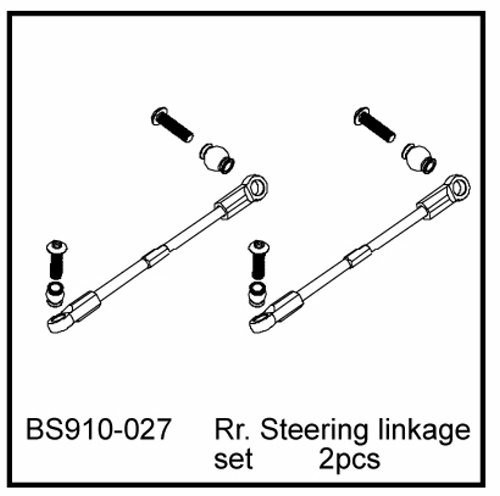 BSD RR. STEERING LINKAGE SET (2stk) 45-910-027