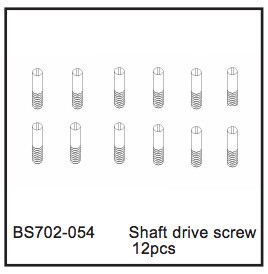 702-054 BSD SHAFT DRIVE SCREW 12PCS