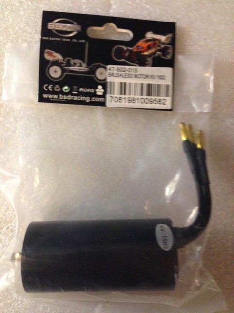 502-015 BSD Brushless Motor KV 1500