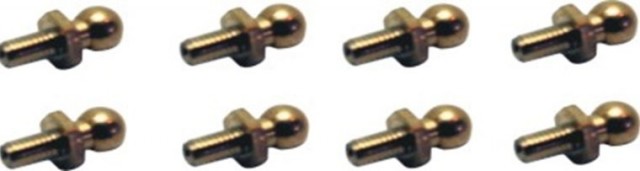 H013 HBX Ballstud 4,8mm 8stk.