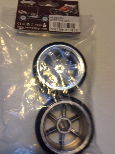 204-001 BSD Drift Tire Unit (2stk.)
