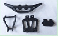 3338-P003A HBX Stealth Front/Rear Bumper Assembly
