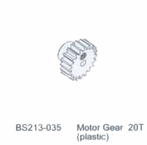 BSD MOTOR GEAR 20T(PLASTIC) BS-213-035