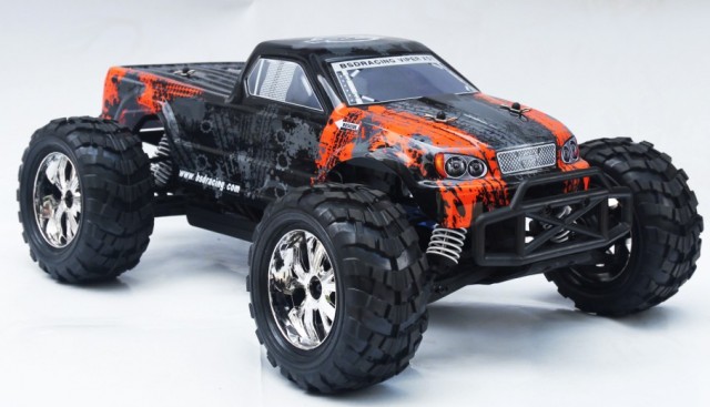 BSD RC 1/10 Monstertruck Børstet 4WD RTR 2.4Ghz