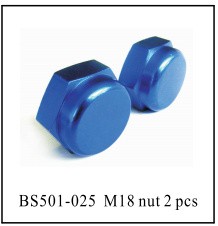 501-025 M18 NUT 2 PCS