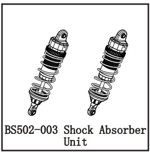 502-003 BSD SHOCK ABSORBER UNIT 2stk.