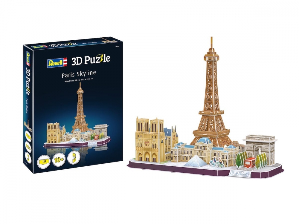 Revell 3D Puzzle Paris Skyline Hobby og leker på nettet!