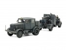 Tamiya 1/48 German Heavy Tractor SS-100 and 88mm Gun Flak37 Set thumbnail