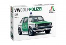 Italeri 1/24 VW Golf Polizei thumbnail