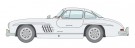 Italeri 1/16 Mercedes-Benz 300SL Gullwing thumbnail
