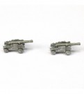 Artesania Cannon w/Metal Carriage 20mm (2 stk.) thumbnail