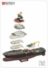 Turkmodels 1/72 Nordic Emergency Tugboat med LED-sett thumbnail