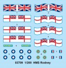 Trumpeter 1/200 HMS Rodney thumbnail