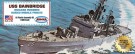 Atlantis 1/600 USS Bainbridge (CGN-25) Nuclear Powered Guided Missile Frigate with Trading Card thumbnail