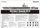 Trumpeter 1/700 USS John F. Kennedy CV-67 thumbnail