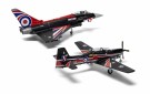 Airfix 1/72 Eurofighter Typhoon FGR.4 Blackjack and Shorts Tucano T.1 thumbnail