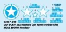I Love Kit 1/35 USA CCKW-352 Machine Gun Turret Version with M2A1 105mm Howitzer thumbnail