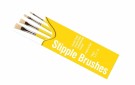 Humbrol Stipple Brush Pensel pakke 3,5,7,10 (4stk) AG4303 thumbnail
