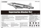 Trumpeter 1/48 Supermarine Attacker FB.2 thumbnail