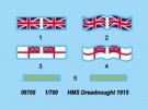 Trumpeter 1/700 HMS Dreadnought 1918 thumbnail