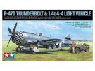 Tamiya 1/48 P-47D Thunderbolt and 1/4-ton 4x4 Light Vehicle thumbnail