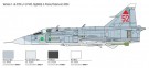 Italeri 1/48 Saab JA 37 / AJ 37 Viggen (svenske dekaler) thumbnail