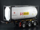 Italeri 1/24 Tecnokar Trailer with 20 Tank thumbnail