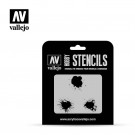 Vallejo Stencils Paint Stains 1/35 thumbnail