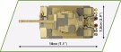 COBI Panzer VI Tiger I no 131 - 442 deler thumbnail