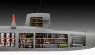 Revell 1/253 S.S.B. Abraham Lincoln with interior thumbnail
