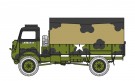 Airfix byggesett 1/76 Bedford QLT and Bedford QLD Trucks A03306 thumbnail