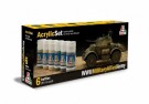 Italeri Arcylic Set WWII Military Allied Army (6stk. 20ml) thumbnail