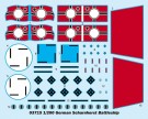 Trumpeter 1/200 German Scharnhorst Battleship thumbnail