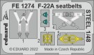 Eduard 1/48 Big Ed F-22A (for I Love Kit kit) thumbnail