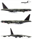 Academy 1/144 USAF B-52D Stratofortress thumbnail