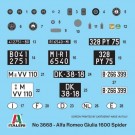Italeri 1/24 Alfa Romeo Giulia 1600 Spider thumbnail