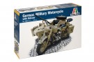 Italeri 1/9 BMW R75 German Military Motorcycle with Sidecar thumbnail