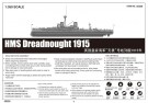 Trumpeter 1/350 HMS Dreadnought 1915 thumbnail