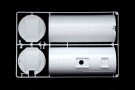 Italeri 1/24 Tecnokar Trailer with 20 Tank thumbnail