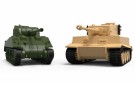 Airfix Gavesett 1/72 Tiger I and Sherman Firefly Vc Classic Conflict thumbnail