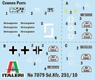 Italeri 1/72 Sd.Kfz. 251/10 Schutzenpanzerwagen 3.7cm PaK thumbnail