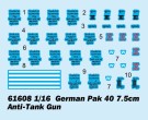 I Love Kit 1/16 German PAK 40 7.5cm Anti-Tank Gun w/two figures thumbnail