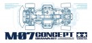 Tamiya RC byggesett 1/10 M-07 Concept Chassis Kit thumbnail