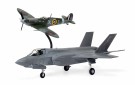 Airfix Gavesett 1/72 Supermarine Spitfire and F-35B Lightning II thumbnail